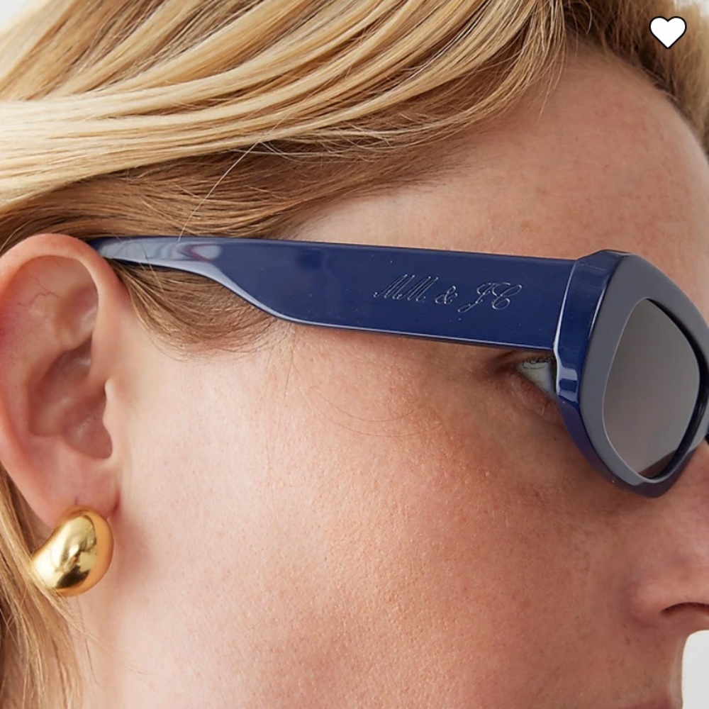 J. Crew Biarritz Slim Acetate Sunglasses By Marie Marot x J. Crew - Picture 2 of 11